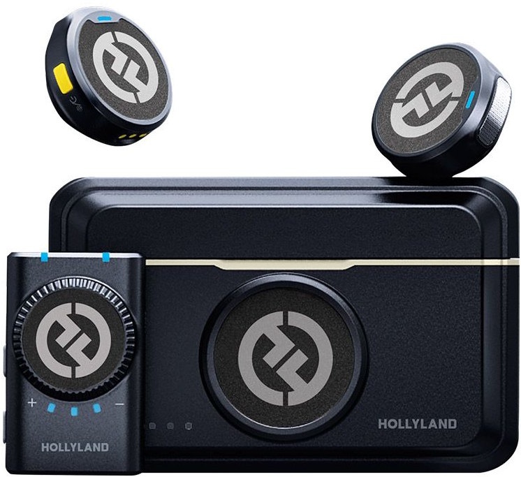 Микрофон Hollyland Lark M2 Camera Duo Shine Charcoal