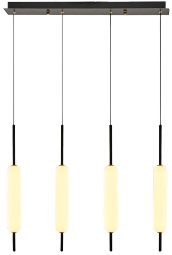 Lustră Ozcan 19 Black 4518-4AS