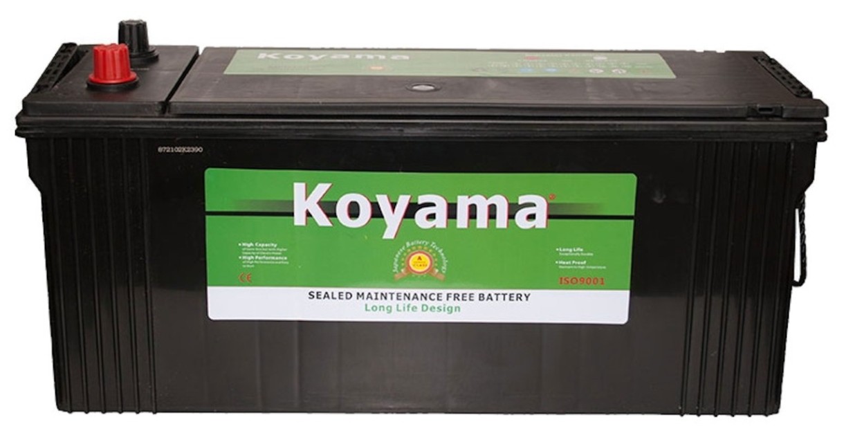 Автомобильный аккумулятор Koyama G51/N190 190 L+ (1200Ah)