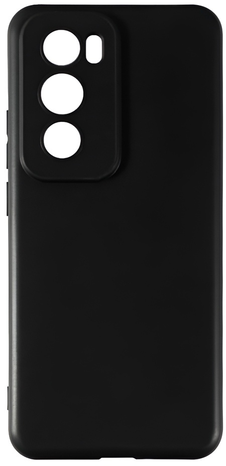 Husa de protecție WOO Silicone Neo Soft Oppo Reno 12 Pro Black (WOOCLSOPR12PBK)