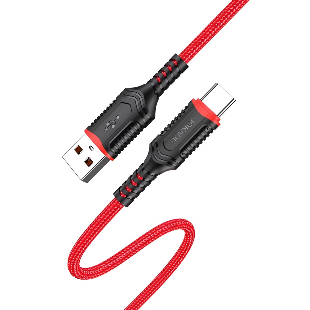 Cablu USB Jokade JA019 Red (JA019TYPCRD)
