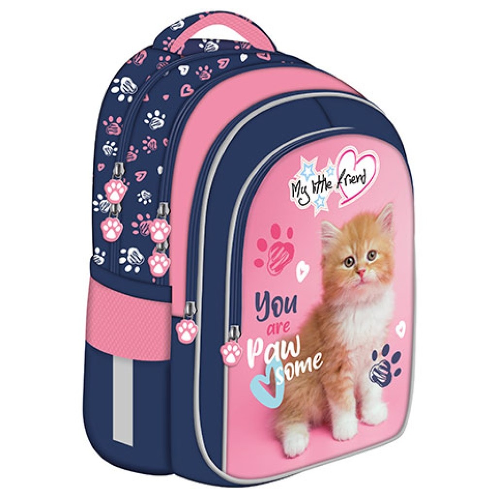 Школьный рюкзак Bambino My Little Friend Ginger Kitty (52963)
