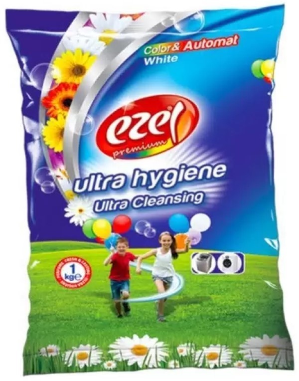 Detergent pudră Ezel Color & White 1kg