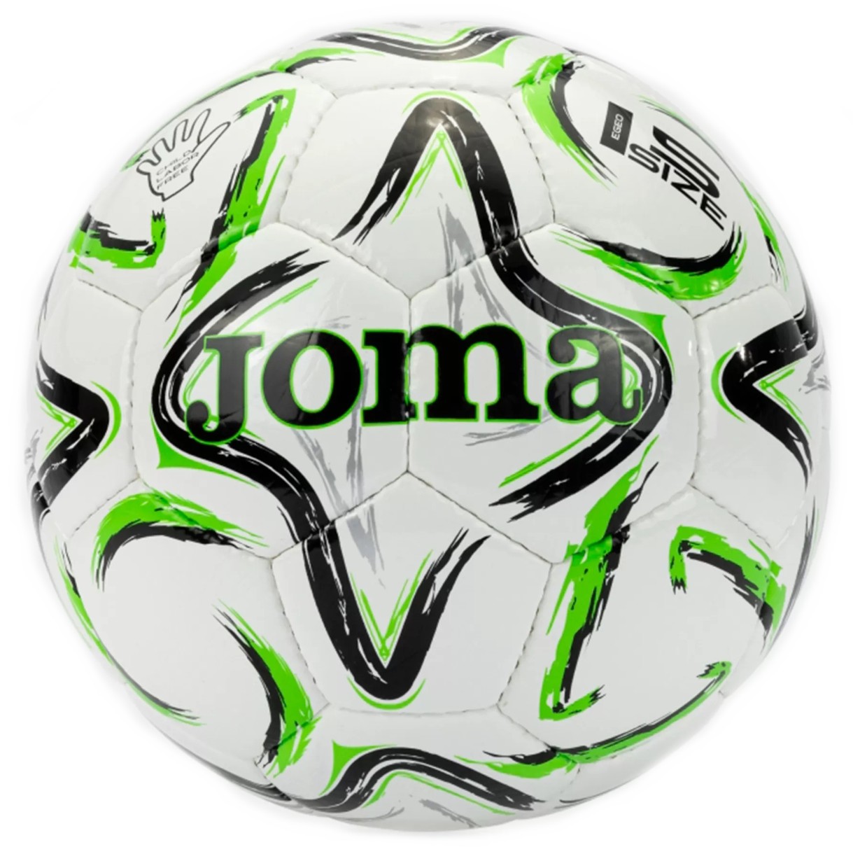 Мяч футбольный Joma 401413.117 Black/Green, s.T5