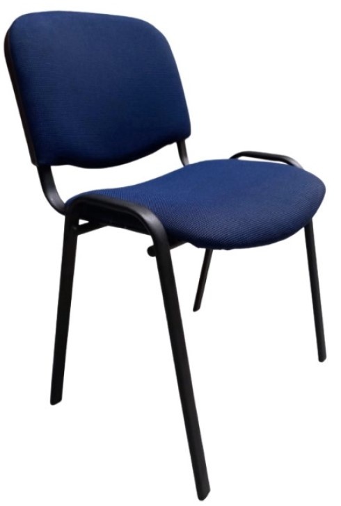 Scaun de birou AMF ISO Black A23 Blue