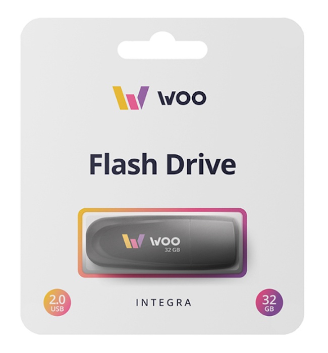 USB Flash Drive WOO Integra 32Gb (WUD20IT32GB)