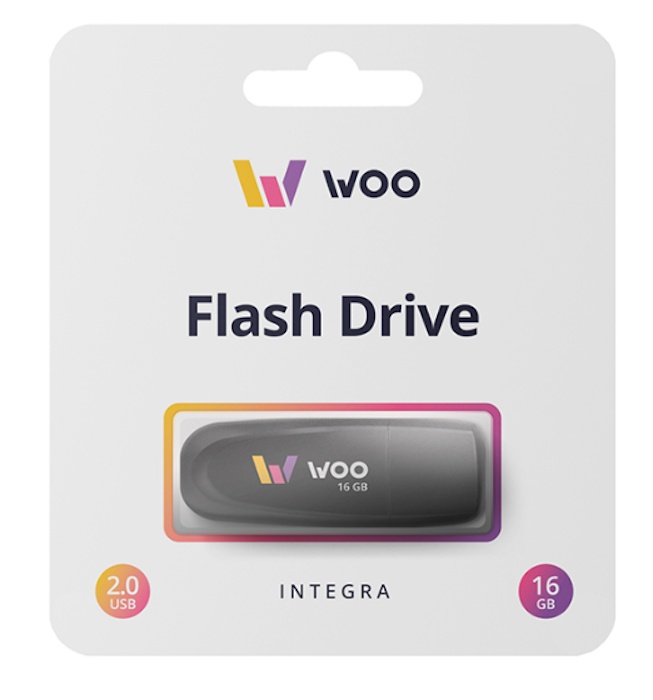 USB Flash Drive WOO Integra 16Gb (WUD20IT16GB)