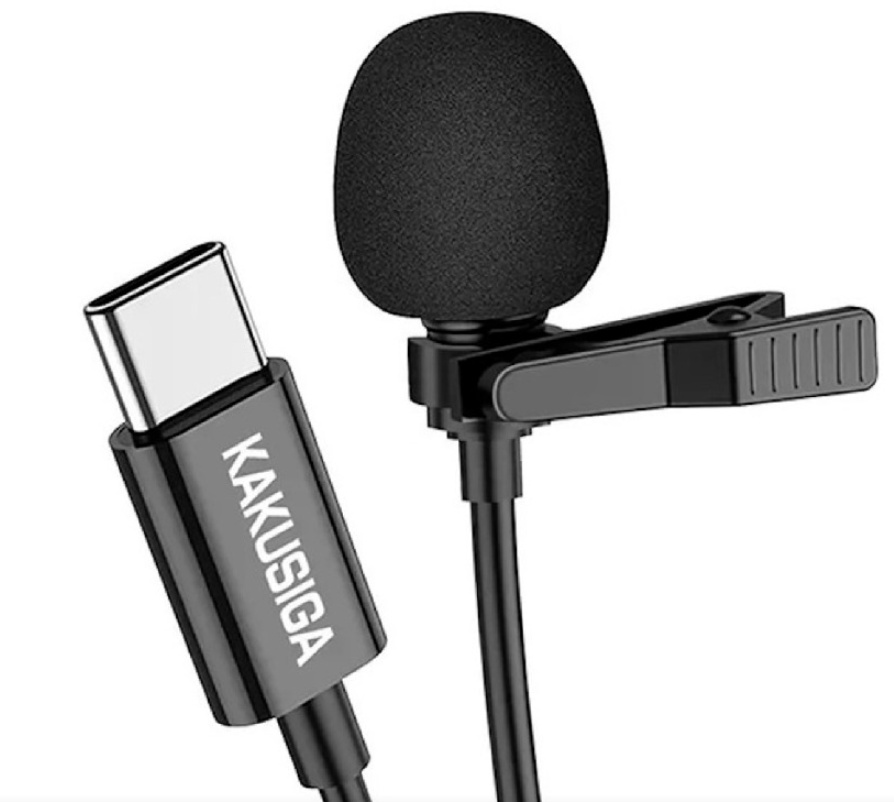Microfon Kaku KSC-763 Type-C 2m Black