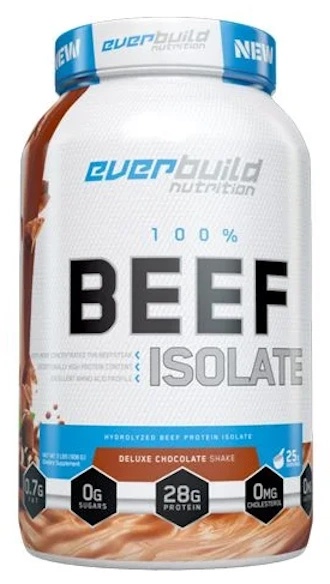 Протеин EverBuild 100% Beef Isolate 908g Chocolate