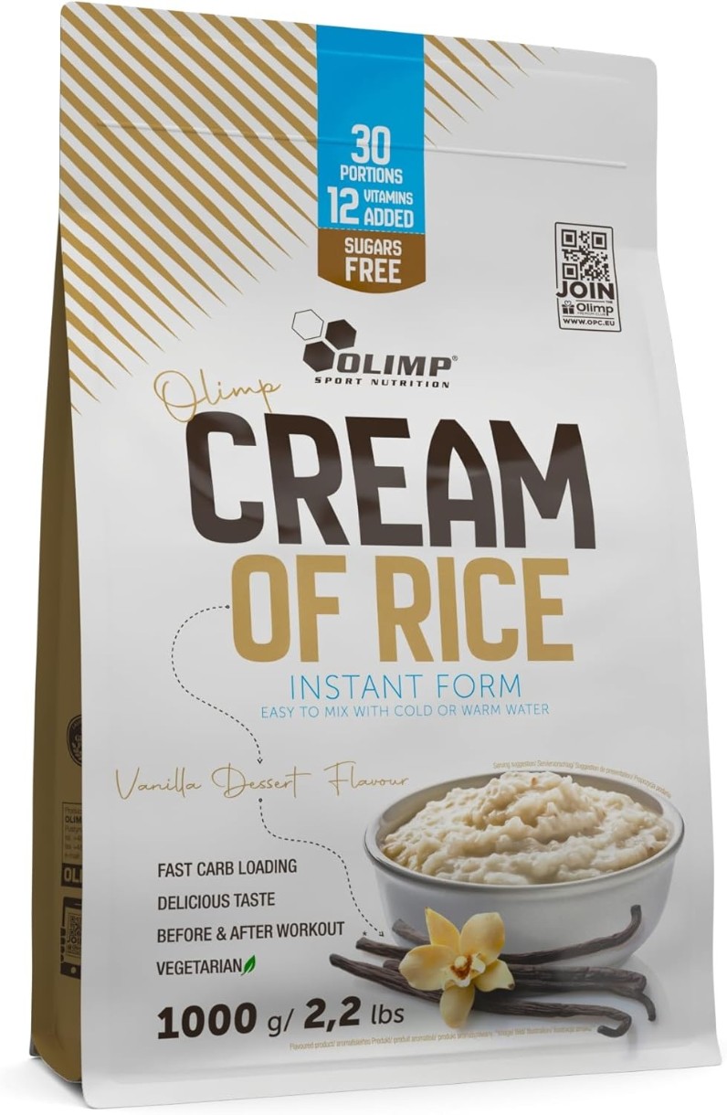 Смесь для десертов Olimp Cream Of Rice Vanilla 1kg