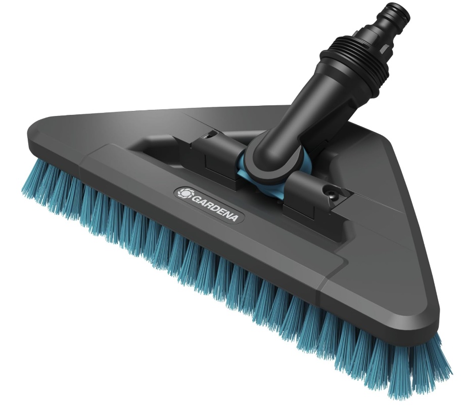 Жесткая гибкая щетка для больших поверхностей Gardena Cleansystem Handle Brush (18814-20)