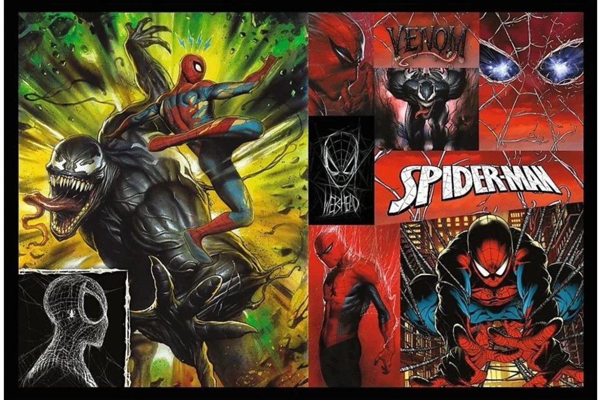 Пазл Trefl 2x200 Spider-Man day and night (13314)