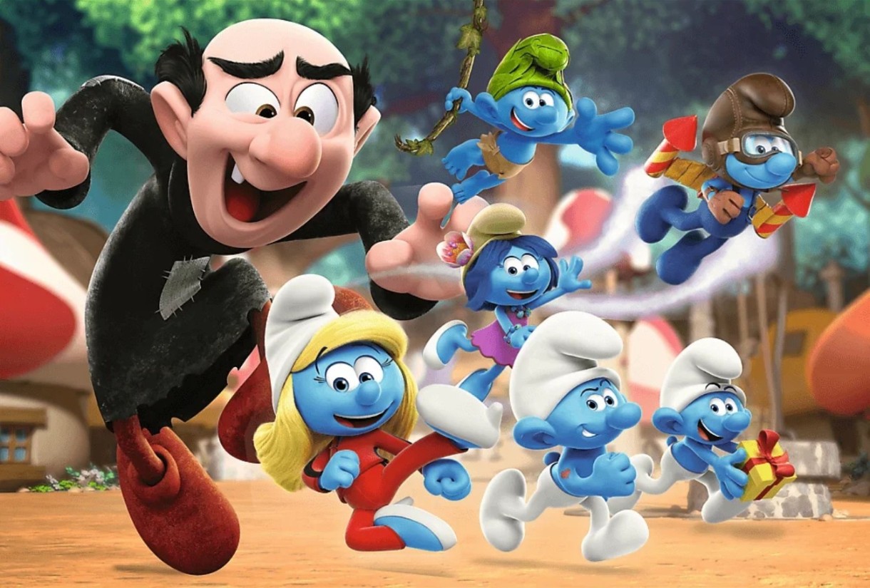 Пазл Trefl Papa Smurf's lessons (16481)