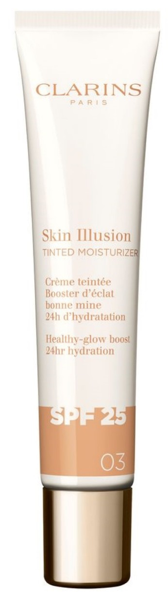 Fond de ten pentru față Clarins Skin Illusion Tinted Moisturizer 03