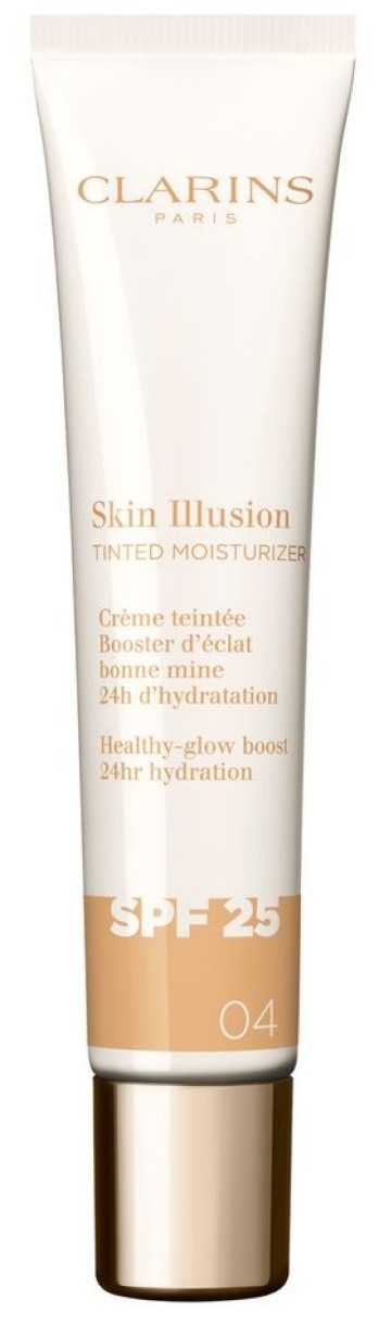 Fond de ten pentru față Clarins Skin Illusion Tinted Moisturizer 04