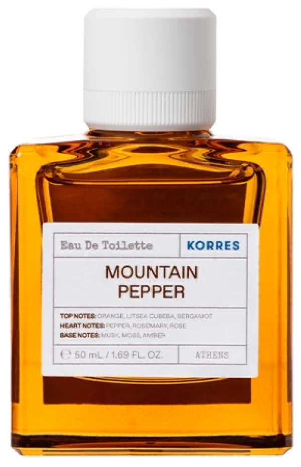 Парфюм для него Korres Mountain Pepper EDT 50ml