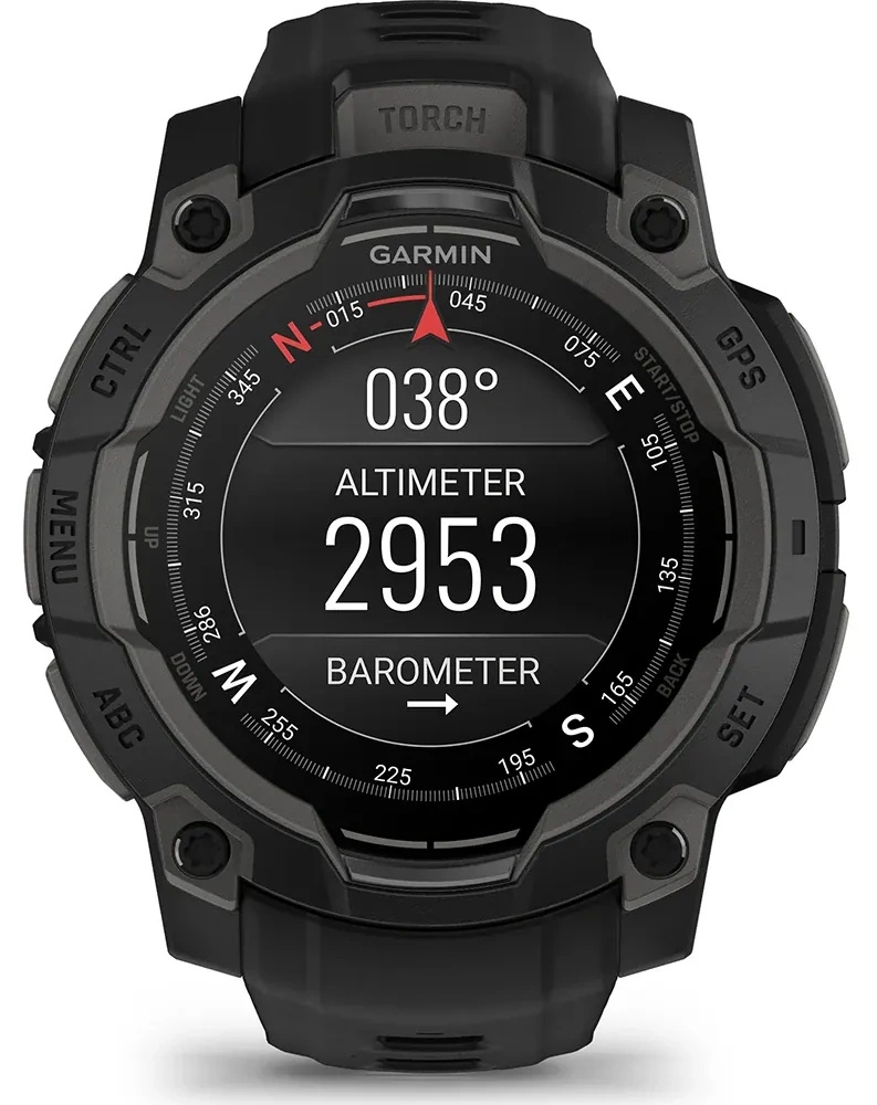Smartwatch Garmin Instinct 3 45mm AMOLED Black (010-02936-00)