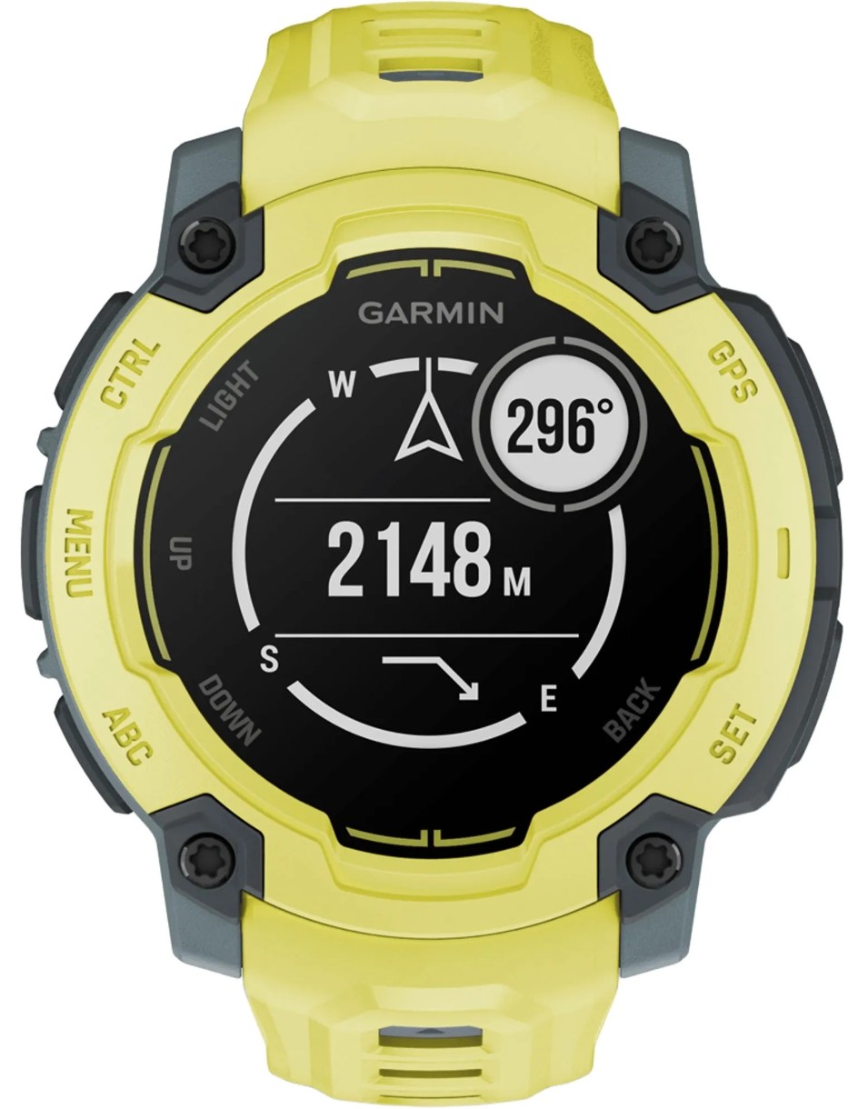 Smartwatch Garmin Instinct E 45 mm Electric Lime with Electric Lime Band (010-02933-01)