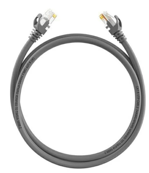 Сетевой кабель Hikvision DS-1NP6UEC0 10m Grey 