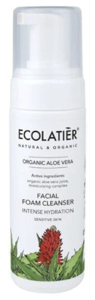 Очищающее средство для лица Ecolatier Organic Aloe Vera Foam 150ml