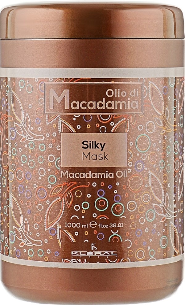 Mască pentru păr Kleral Macadamia Silky Mask 1000ml