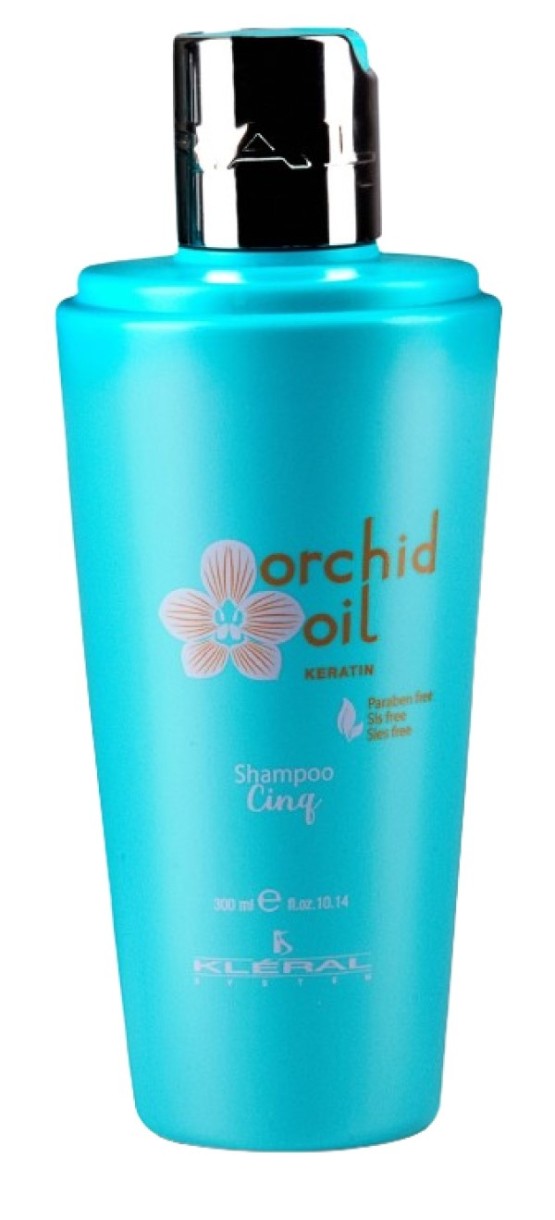 Șampon pentru păr Kleral Orchid Oil Keratin Cinq 300ml