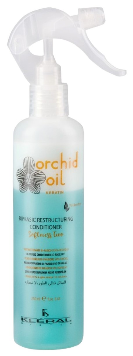 Spray pentru păr Kleral Orchid Oil Keratin Softness Two 250ml