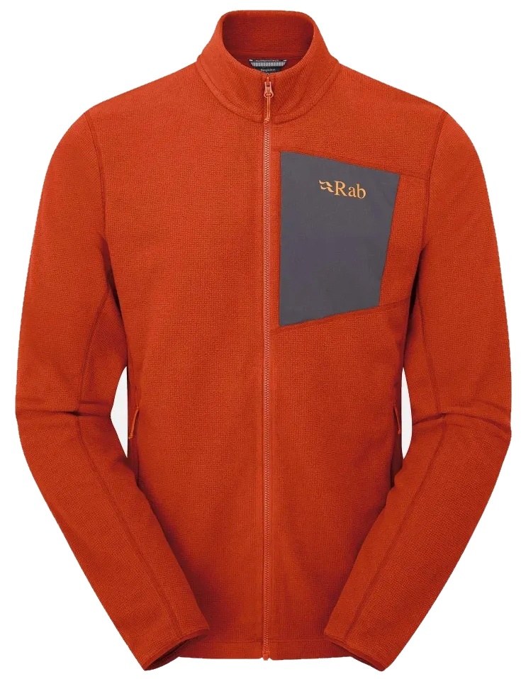 Мужская толстовка Rab Tecton XXL Red Clay