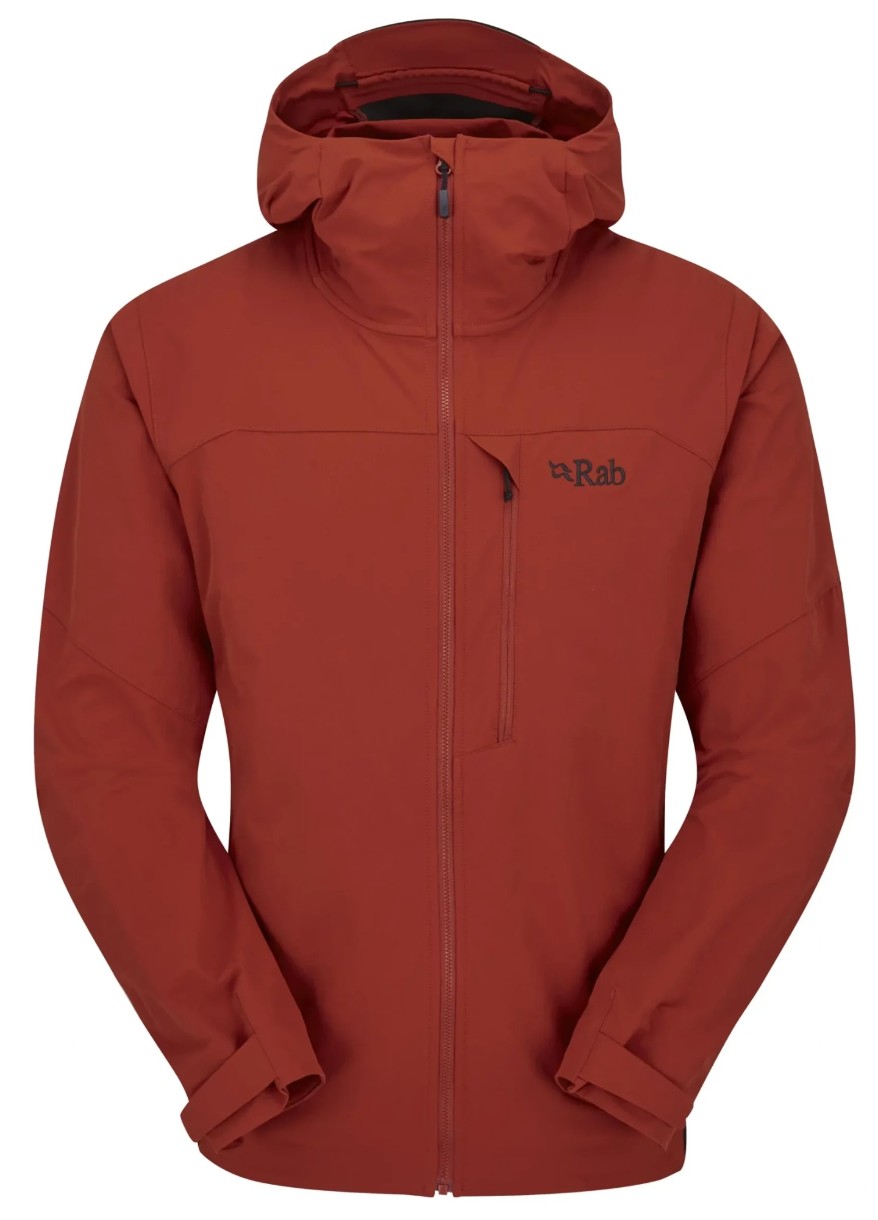 Мужская ветровка Rab Torque L Tuscan Red
