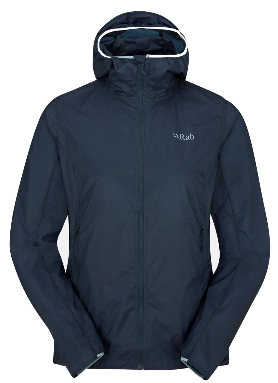 Женская ветровка Rab Vital Hoody 08 Tempest Blue