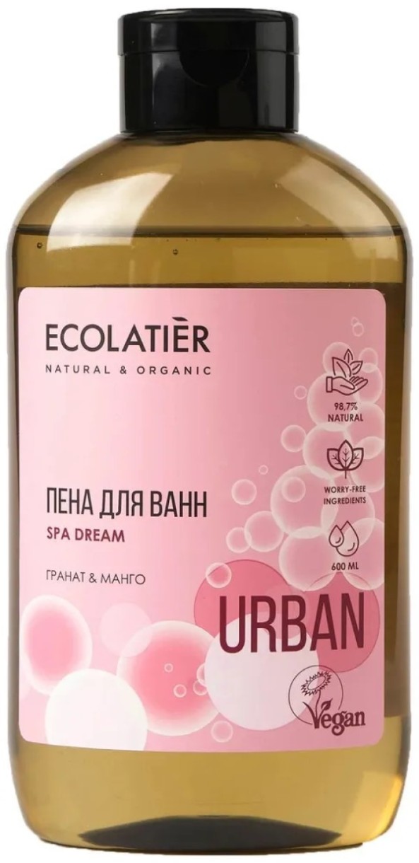 Spumă de baie Ecolatier Urban Spa Dream 600ml