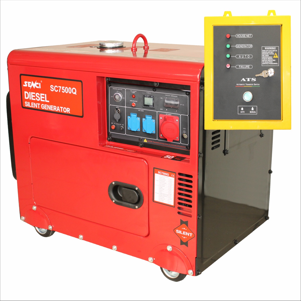 Generator de curent Senci SC7500Q-3-ATS