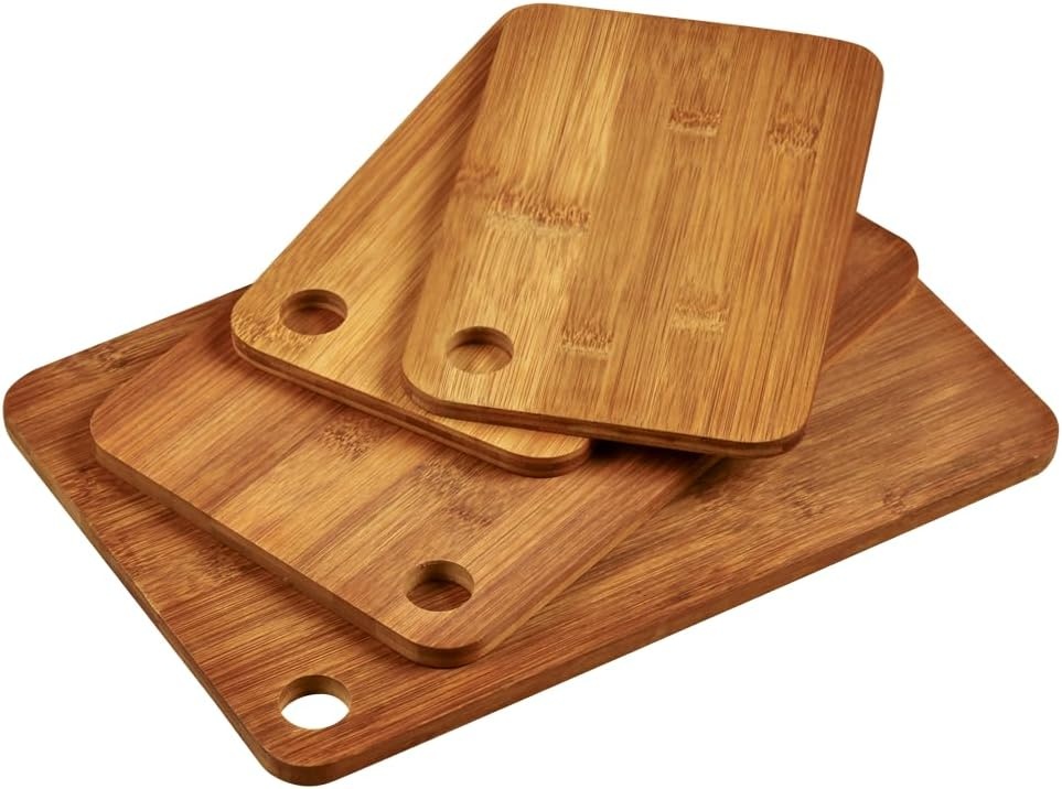 Набор разделочных досок Kesper Bamboo (59127) 4pcs
