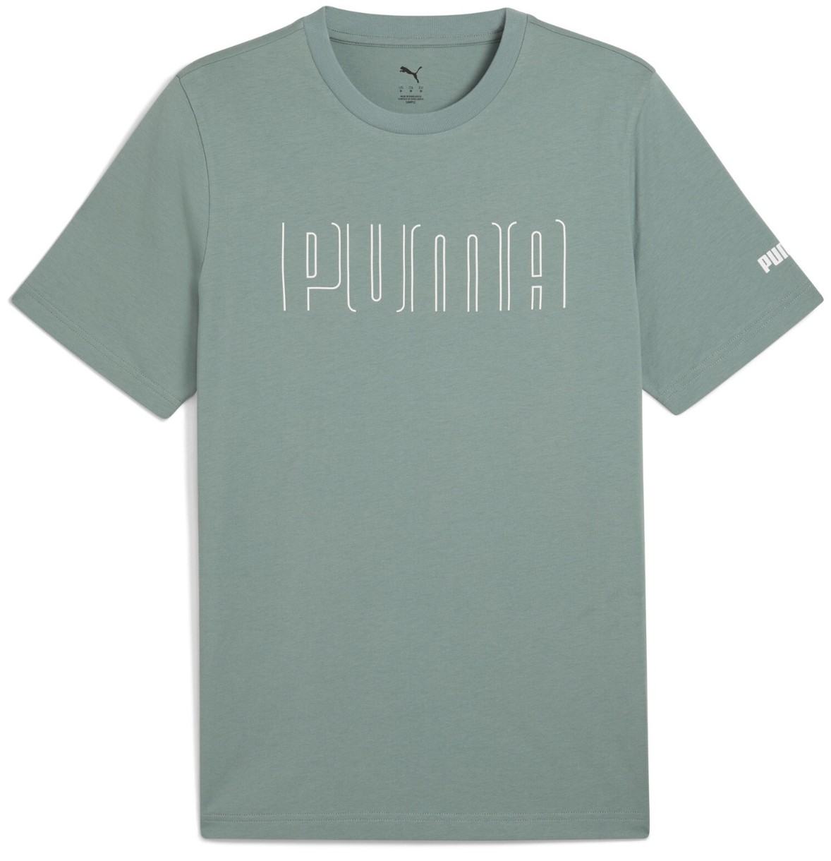 Мужская футболка Puma Sport Graphic Tee Green Moon, s.M