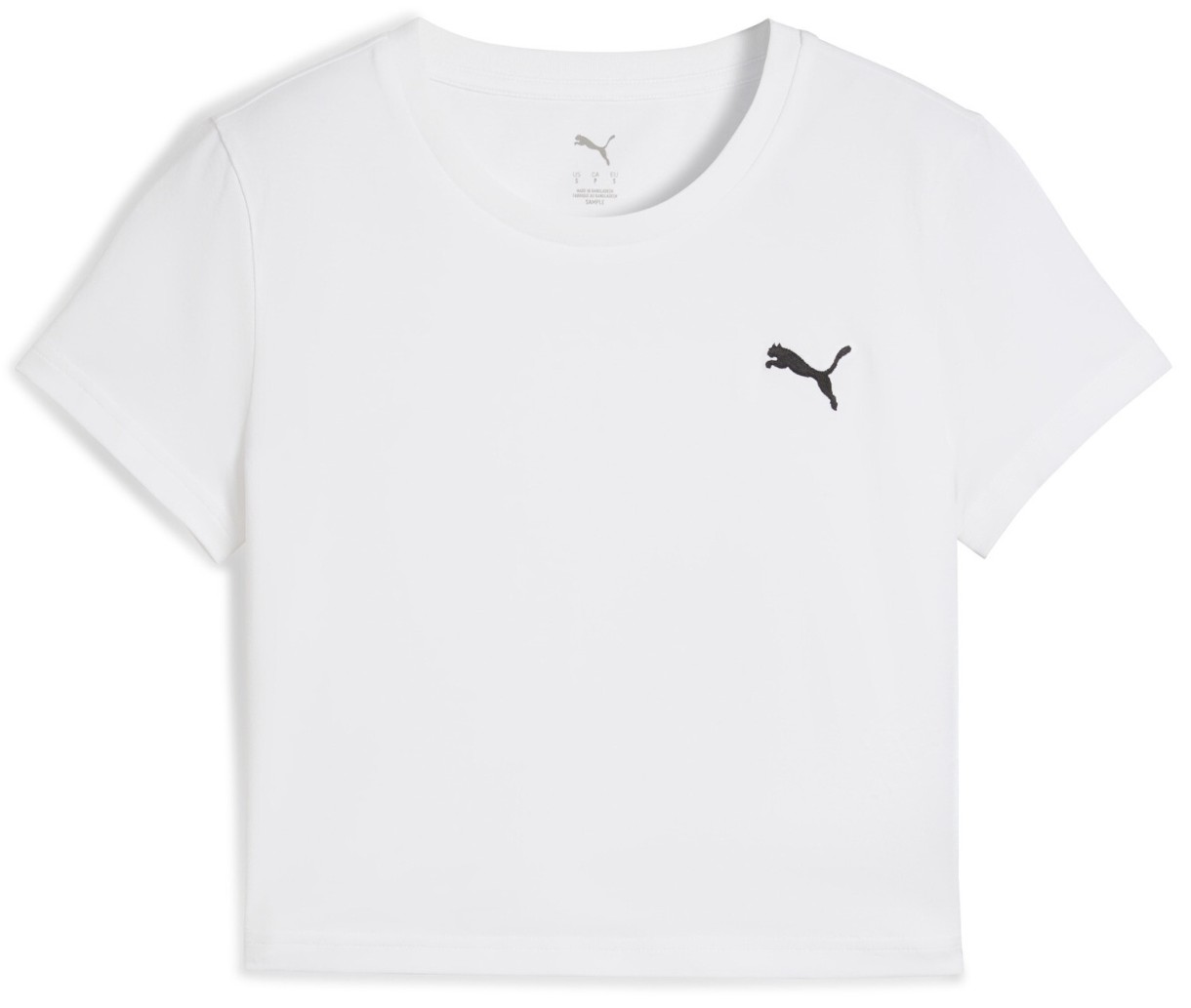 Tricou de dame Puma Wardrobe Ess Baby Tee Puma White, s.M