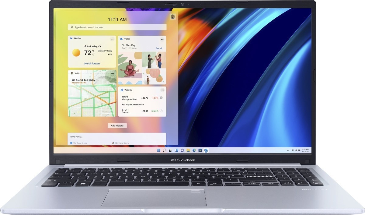Laptop Asus Vivobook 15 X1502VA Silver (i5-13420H 16Gb 512Gb)