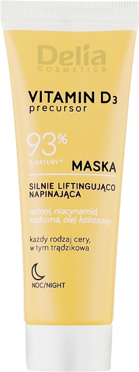 Mască pentru față Delia Vitamin D3 Mask 50ml