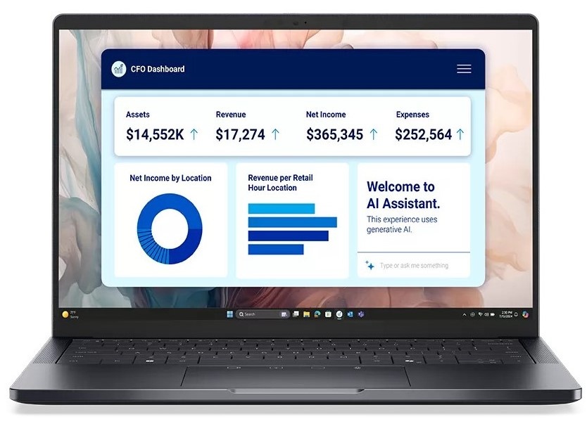 Ноутбук Dell Pro 14 Premium (Ultra 7 268V 32Gb 1Tb W11P)
