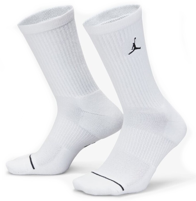 Мужские носки Nike U Jordan Ed Cush Poly Crew 3Pr 144 White, s.S