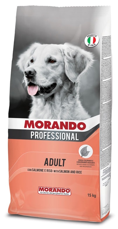 Сухой корм для собак Morando Professional Adult Salmon & Rice 15kg