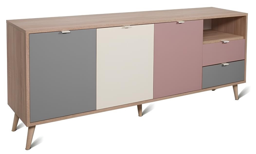 Comodă Mobilier Scandi 3U+2S