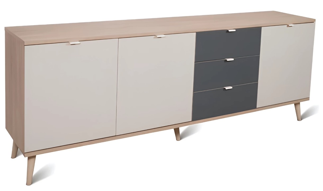 Comodă Mobilier Scandi 3U+3S