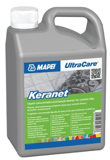 Очиститель и растворитель Mapei Keranet Liquido 1kg