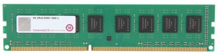 Оперативная память Transcend 8Gb DDR3-1600MHz (JM1600KLH-8G)