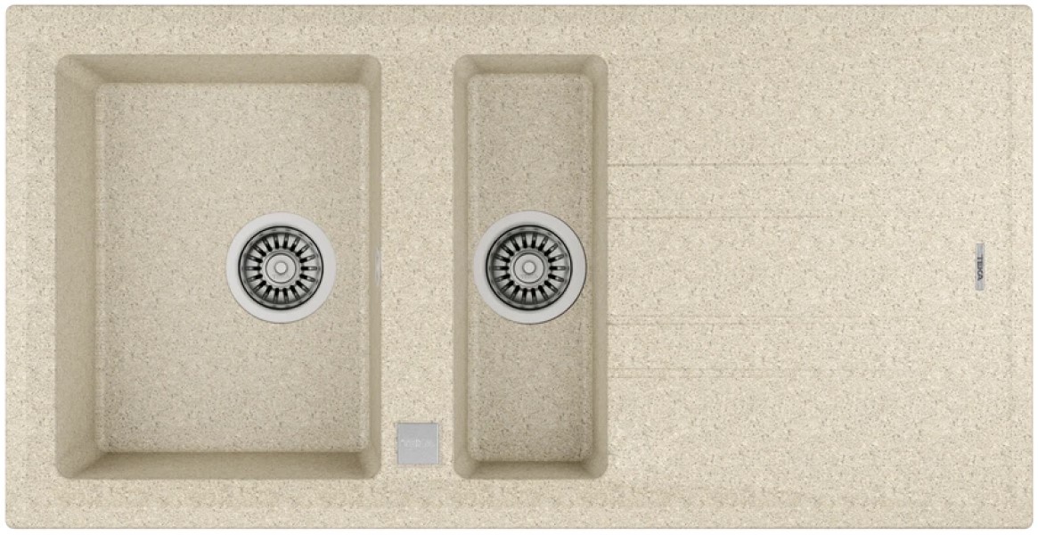 Chiuvetă de bucătărie Teka Stone 60 B TG 11/2B 1D Auto Sand Beige