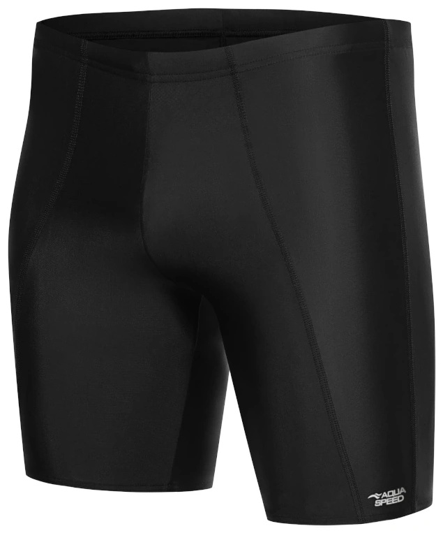 Slip de înot pentru bărbați Aqua Speed Long 01, s.XL Black
