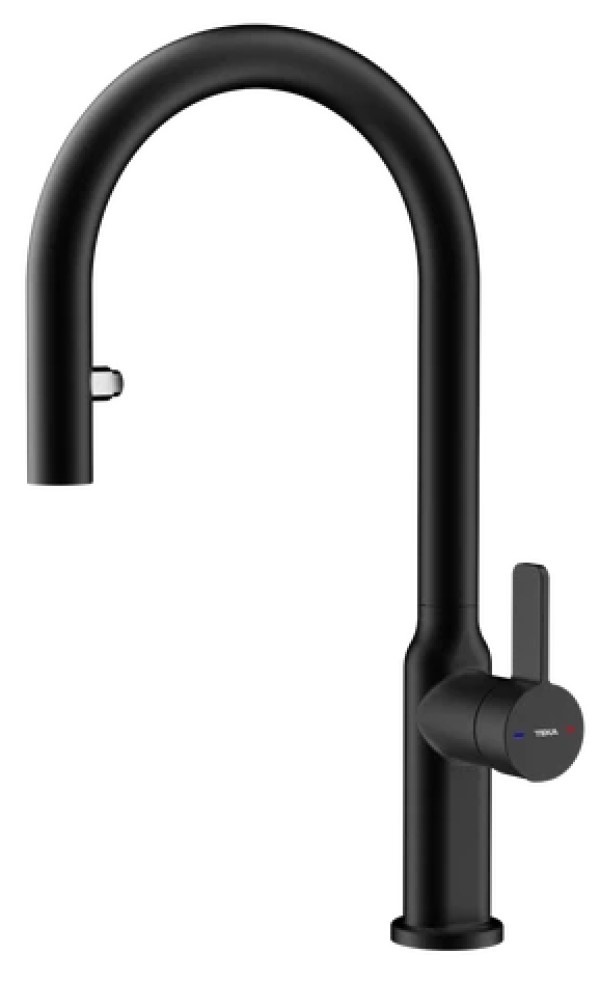 Baterie bucătărie Teka Oval 9382 Black