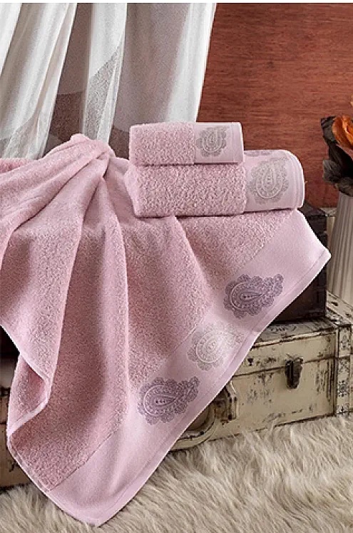 Prosop Ellia Soft Kes Home Elena Pink 50x100cm (53147.2)