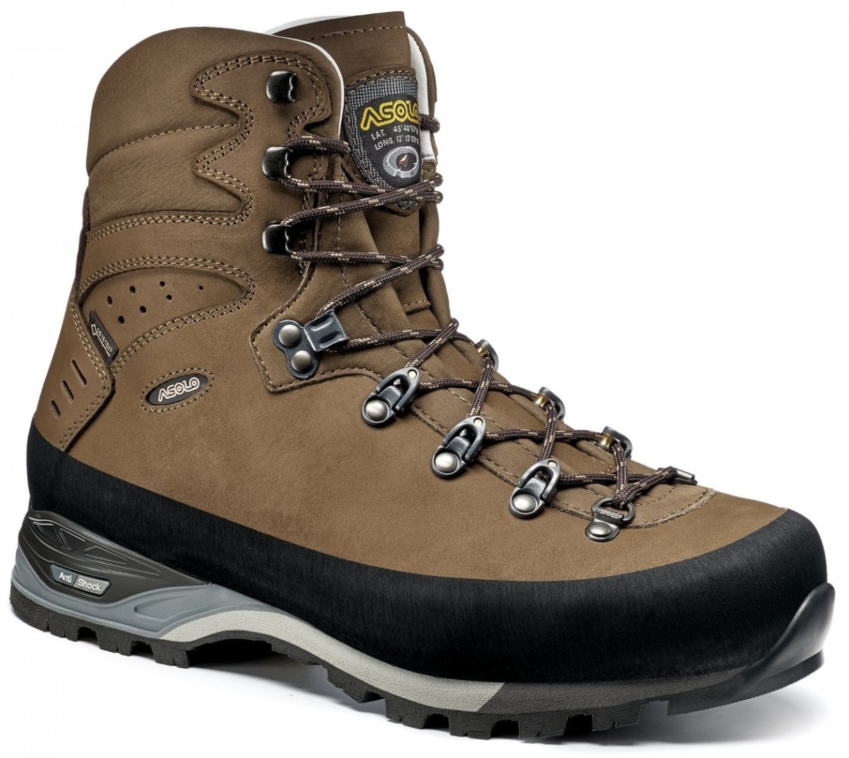 Ботинки мужские Asolo Nuptse CV Brown (A1203600.A502), s.42 1/2