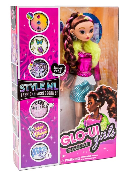 Păpușa New World Glo Up Girls (TK711)